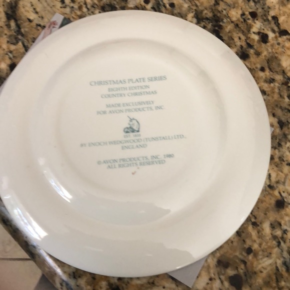 1980 Avon Christmas dish - Picture 2 of 3